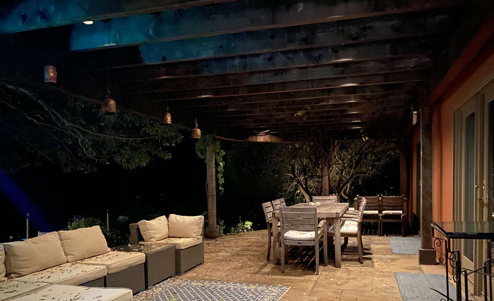 Beautiful loggia for dining and relaxing