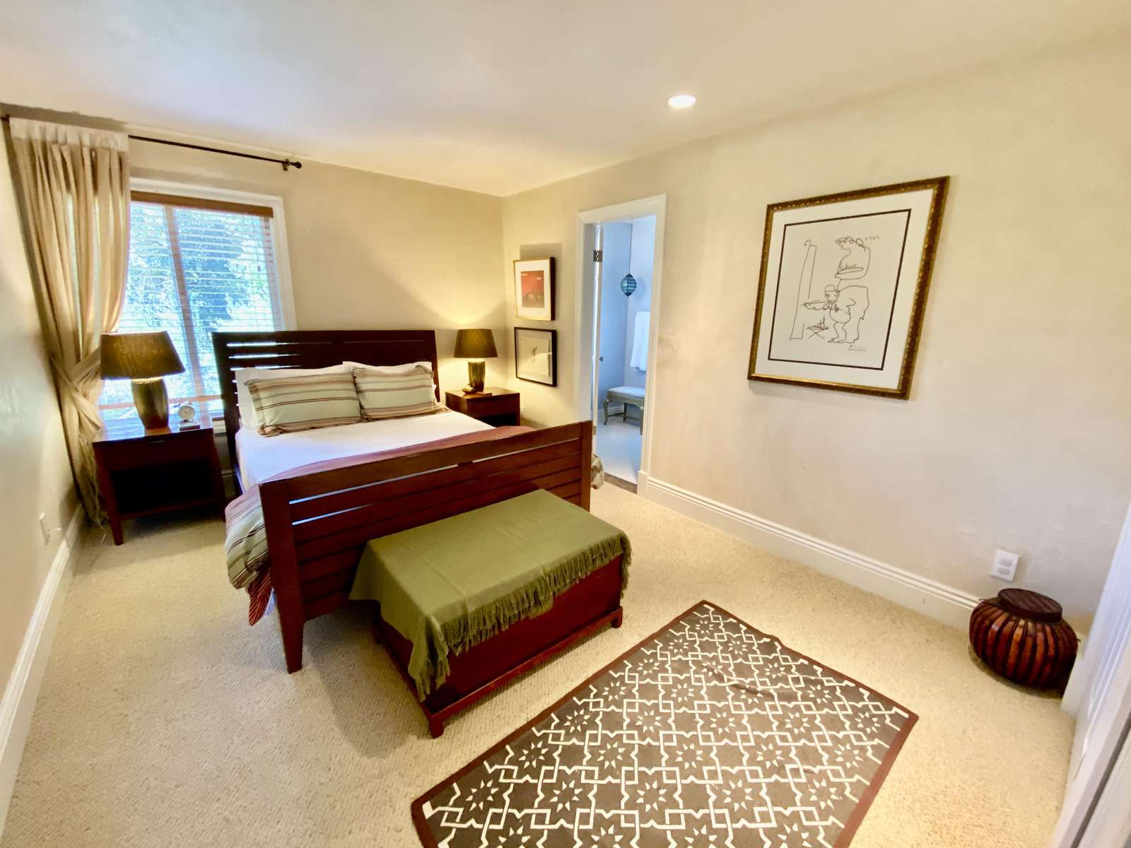 Bedroom 2 (queen) with ensuite full bath