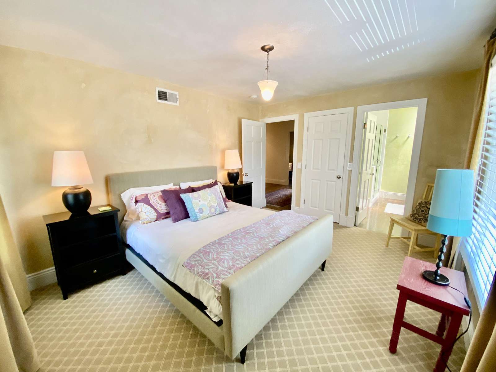 Bedroom 1 (queen) with ensuite full bath