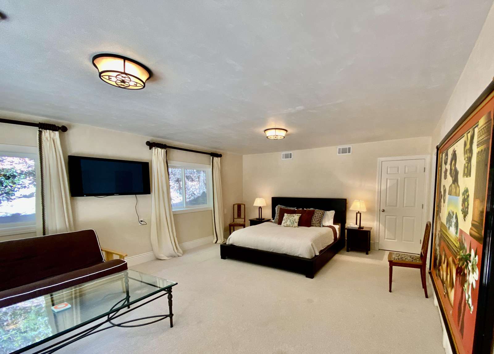 Lower level bedroom 5 (King) with ensuite full bath