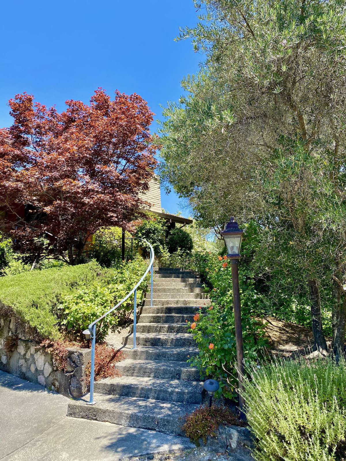 Villa Luba Helena's garden entrance