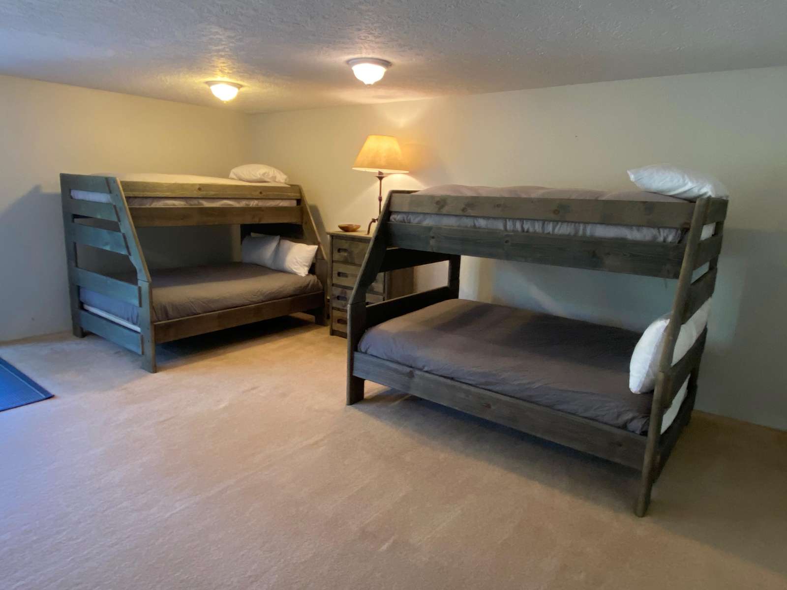 Bunk room on lower level