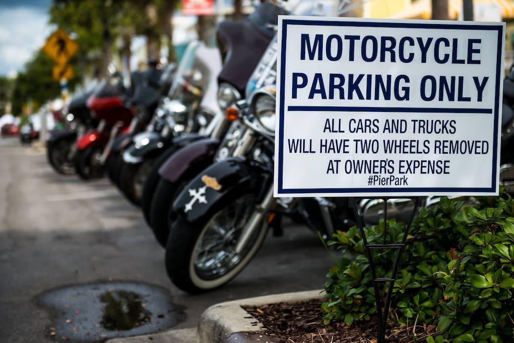Annual Bike Week with a lot of beautiful motorcycles!