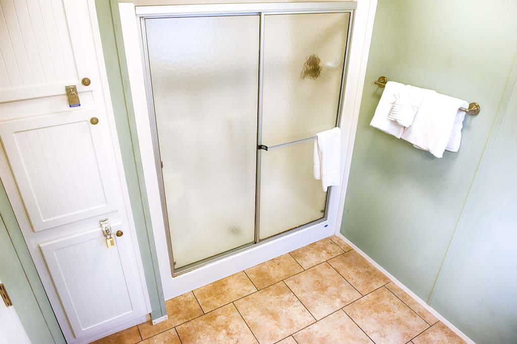 Master Bath with Walk in Shower