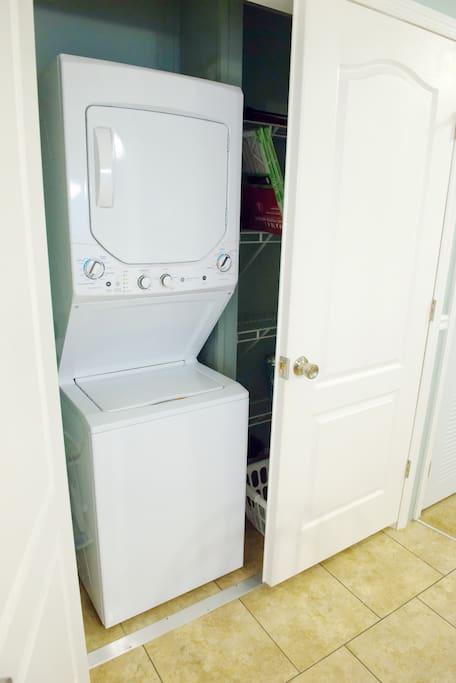 Laundry Room with Washer / Dryer Combo