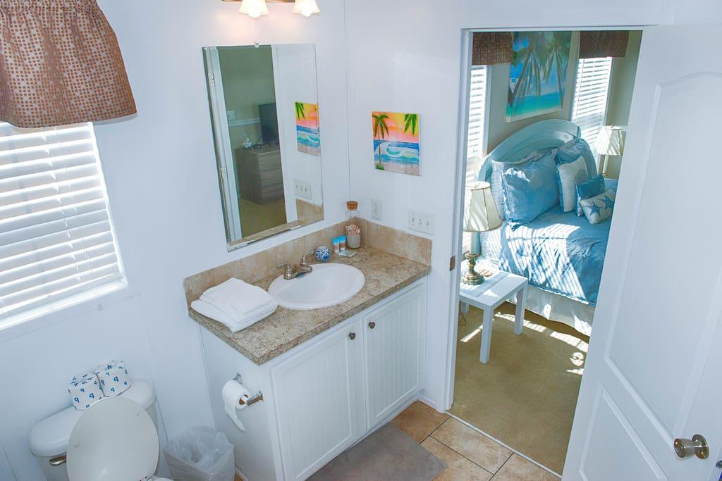 Master Bath with Bathroom Amenities