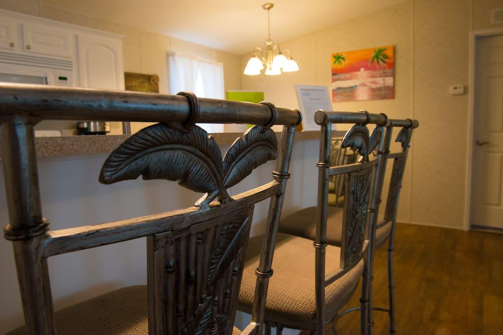 Bar Chairs at Kitchen Bar