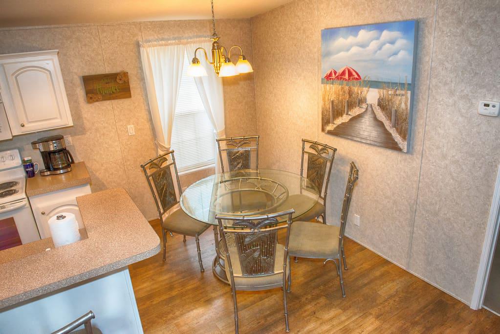 Nice Glass Top Dining Table