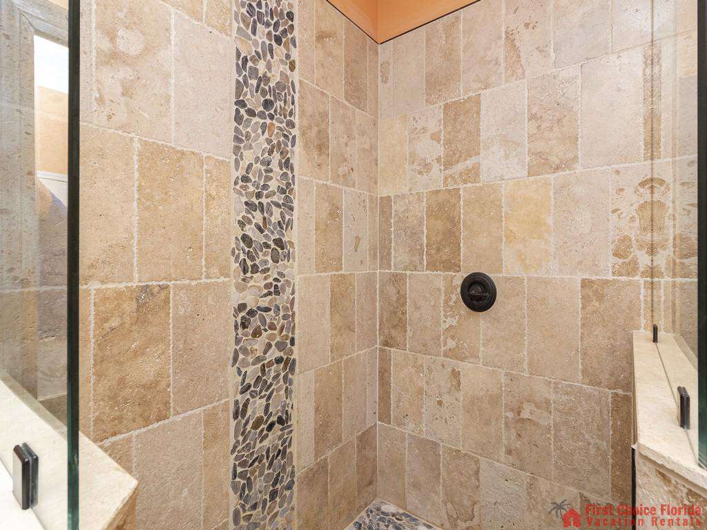 Coastal Hideaway Guest Walk-in Shower