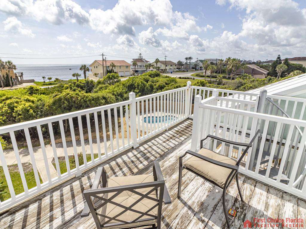 Coastal Hideaway Patio View