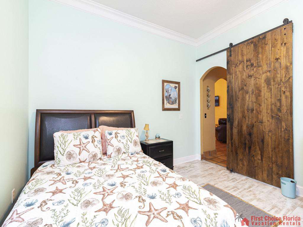 Coastal Hideaway Bed and Doorway