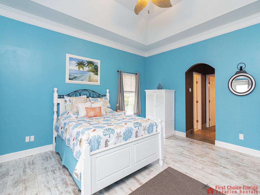 Coastal Hideaway Bedroom to Hallway