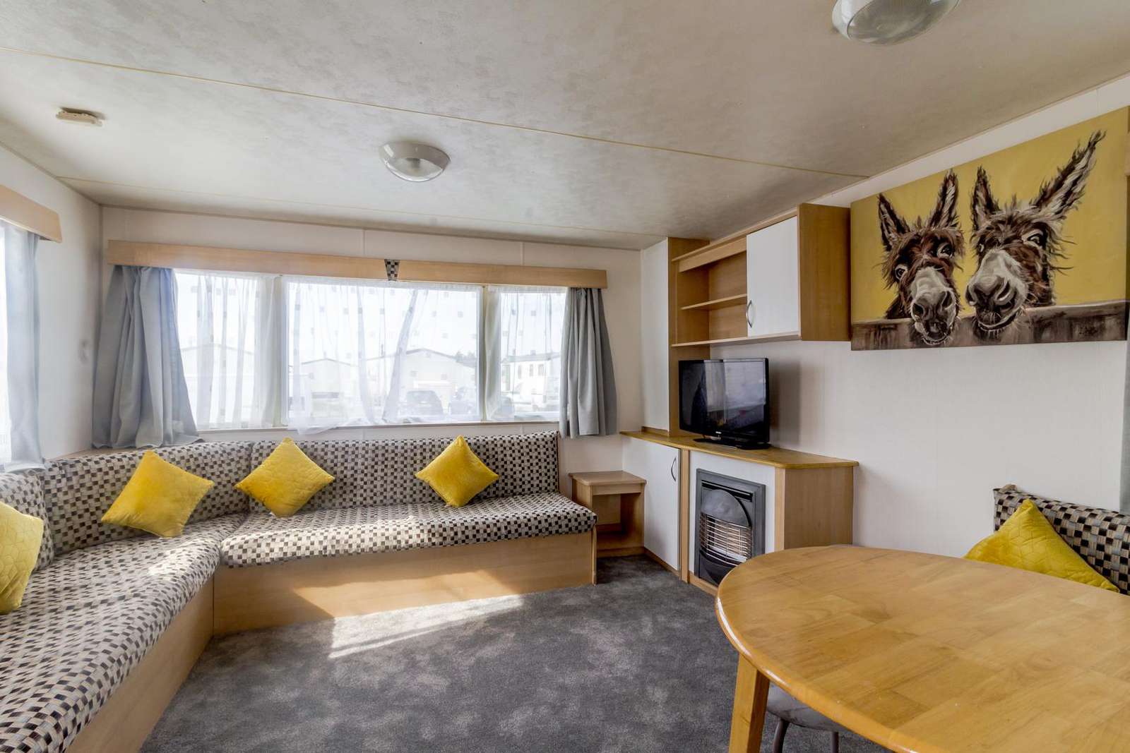 Very modern and spacious lounge