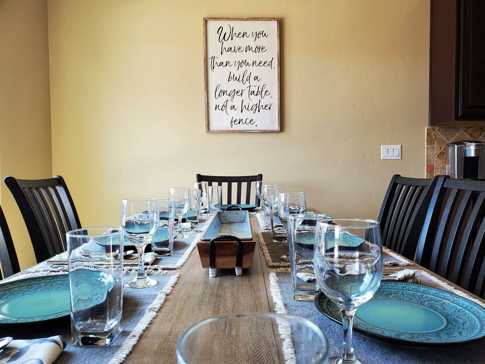 Dining Table Seats 8
