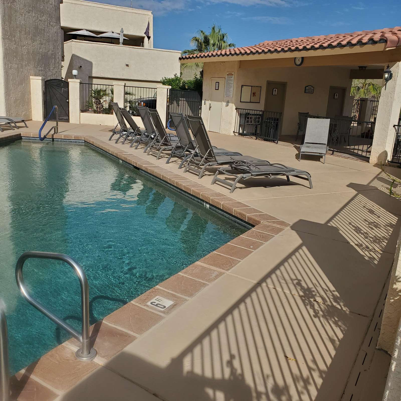 Pool and BBQ area