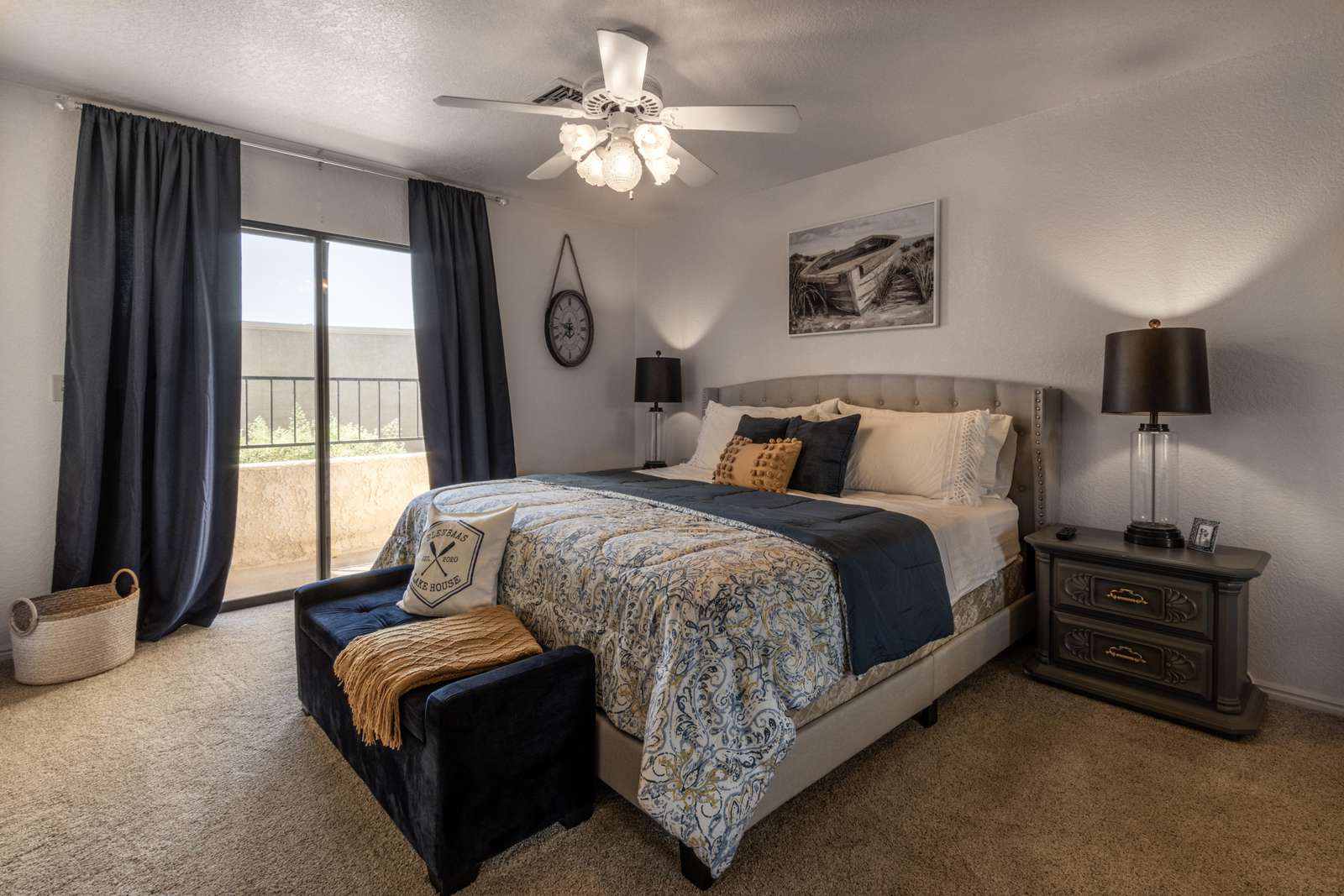 #1 Master Bedroom w/ Balcony