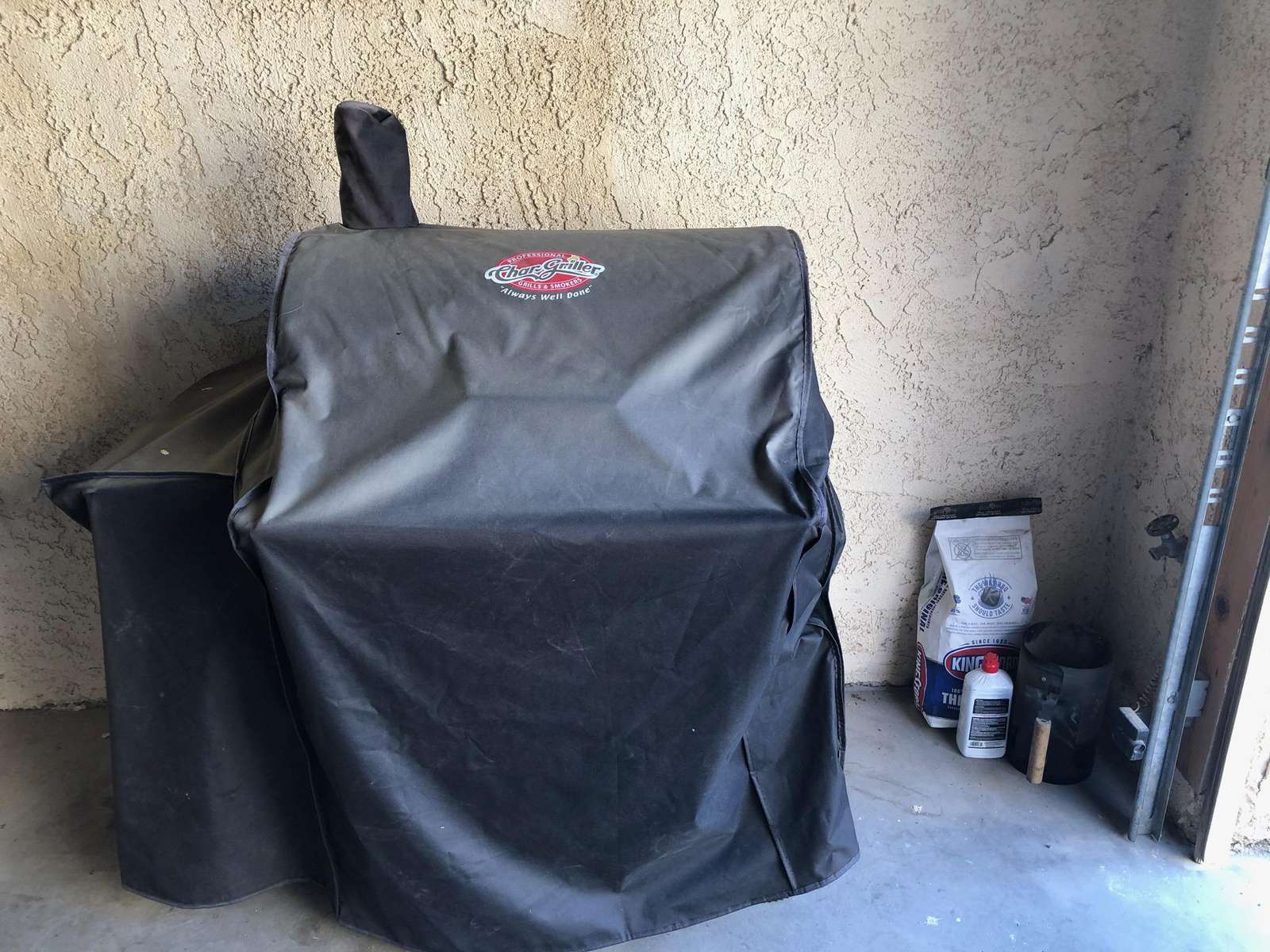 Private BBQ grill