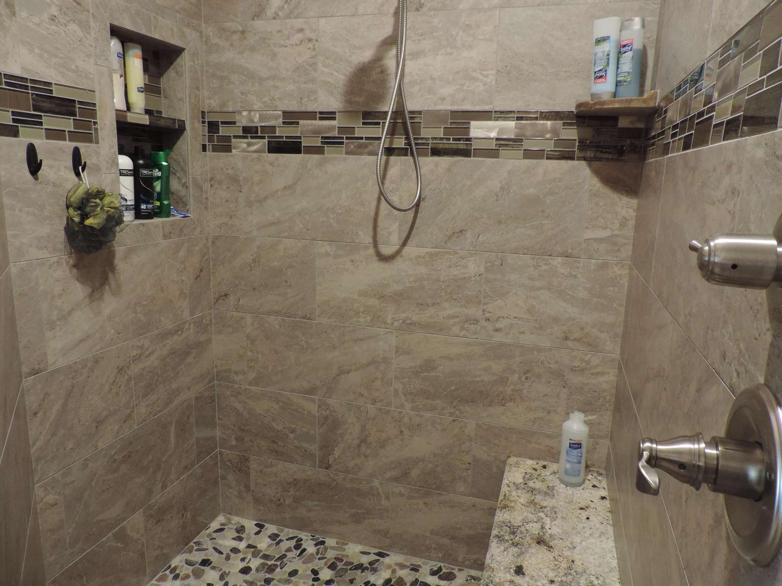 Master shower