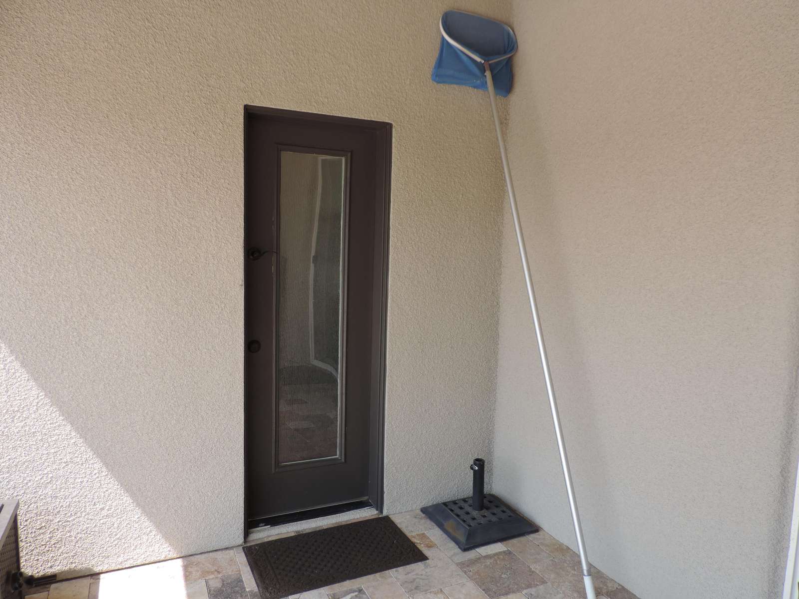 Patio potty entrance