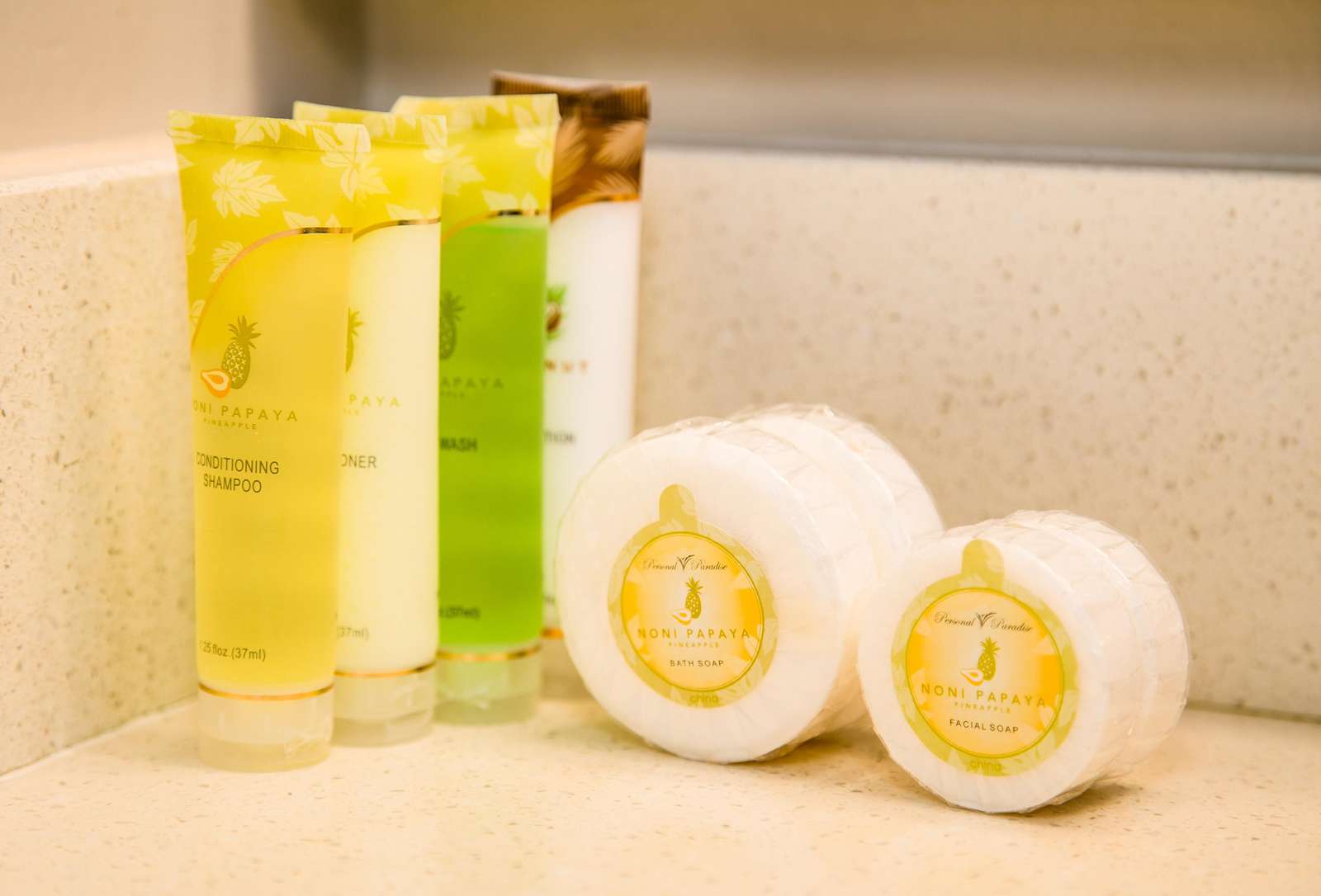 First couple of days soaps & shampoo