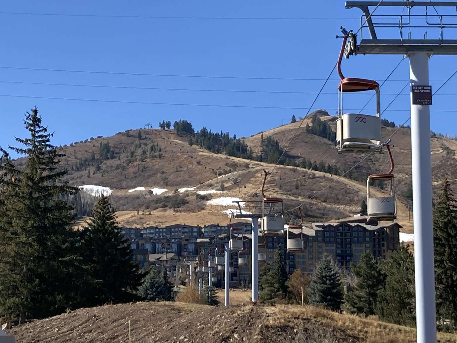 The Cabriolet Gondola takes you to the Canyons Village of the Park City Mountain Resort