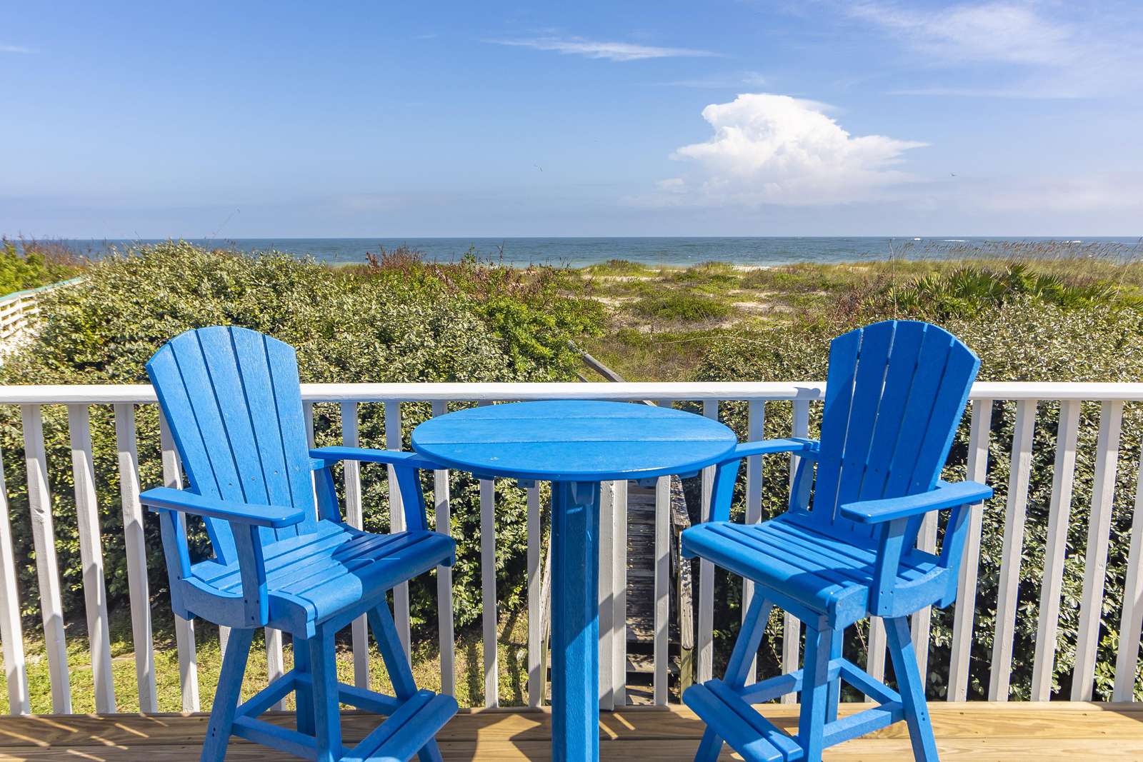 Ocean Sunrise Patio View