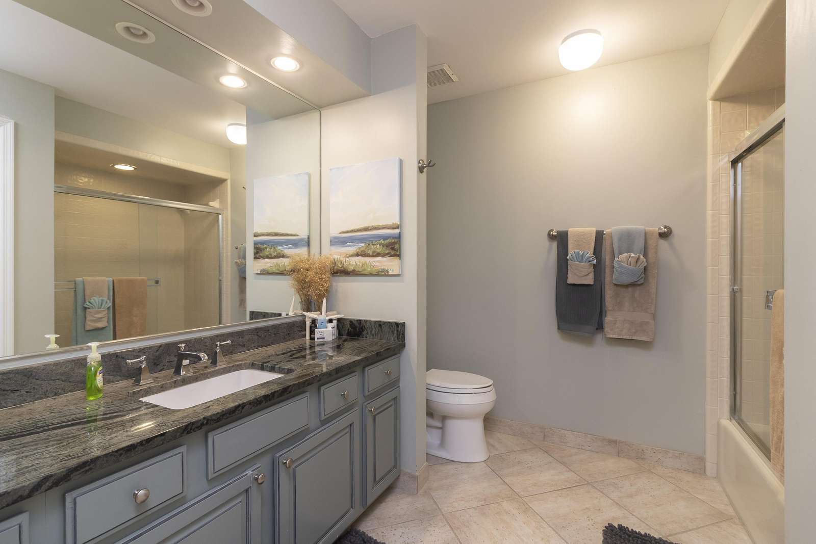 Ocean Sunrise - Guest Bathroom 2nd Floor