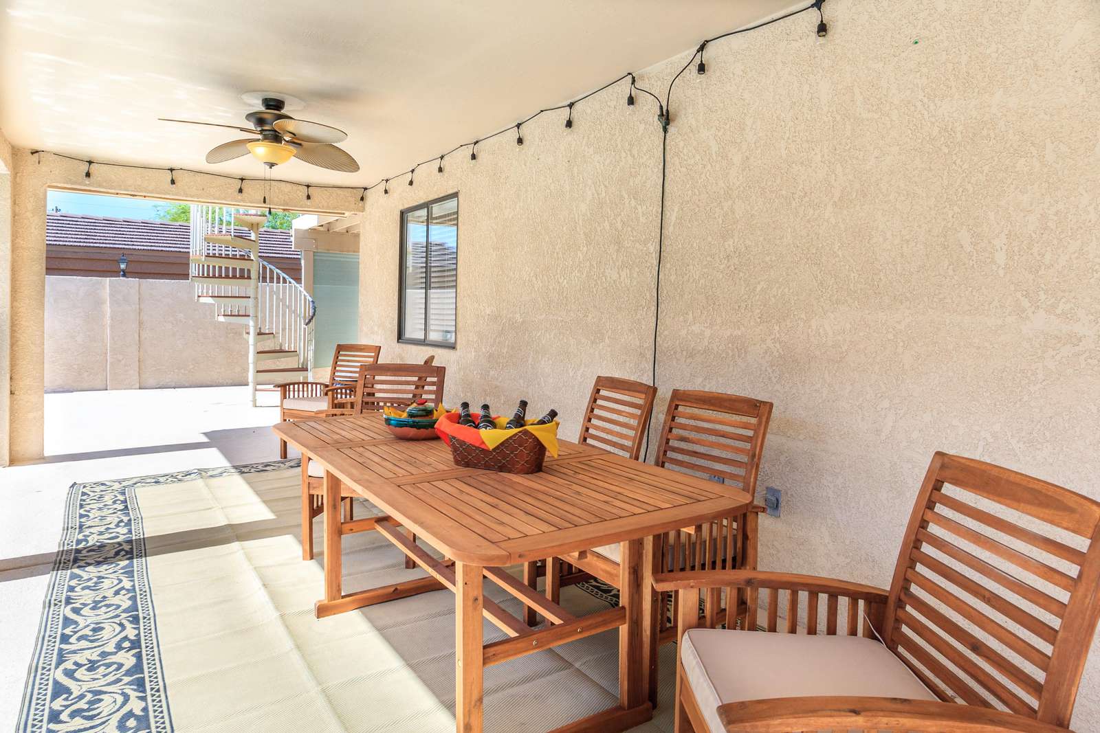 Back Yard Covered Patio
