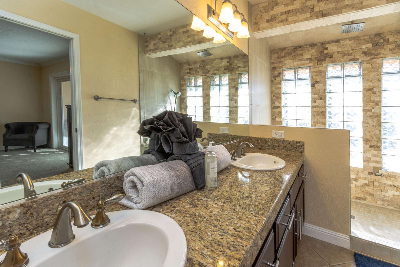Master bathroom