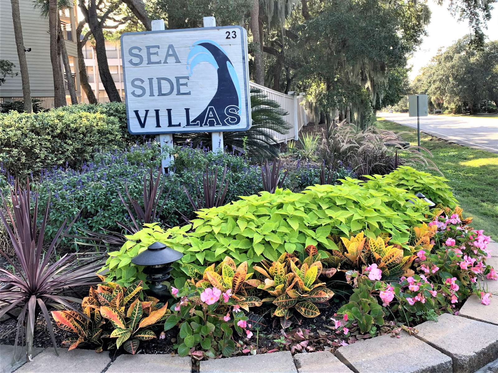 Entrance to Resort