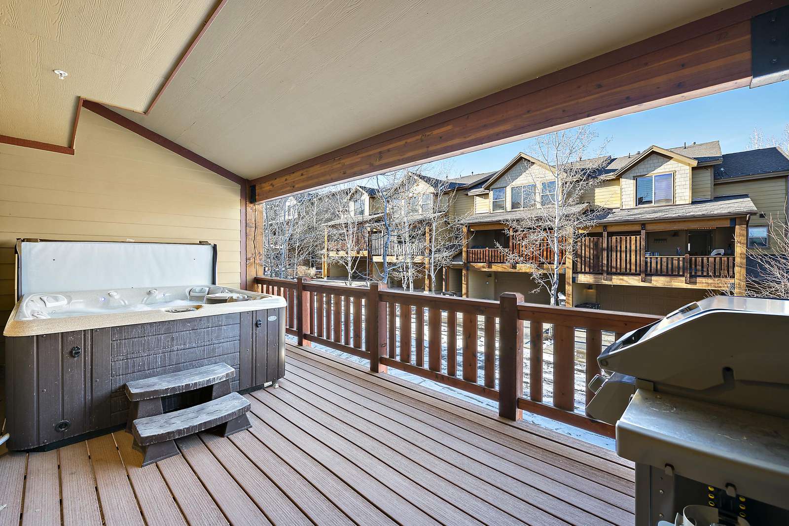 Enjoy your own private hot tub experience