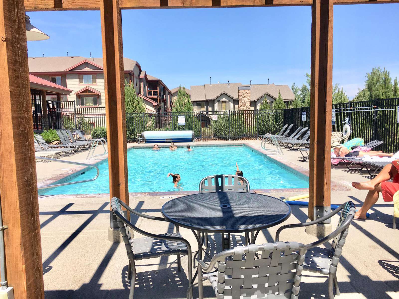 Clubhouse pool