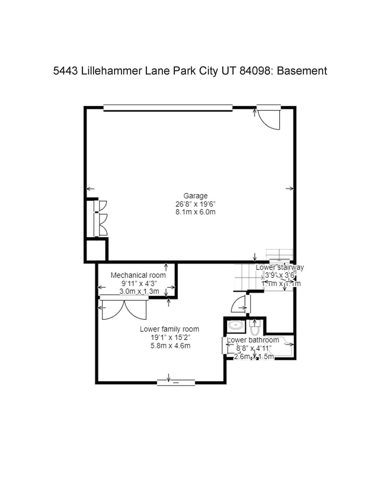 First floor plan