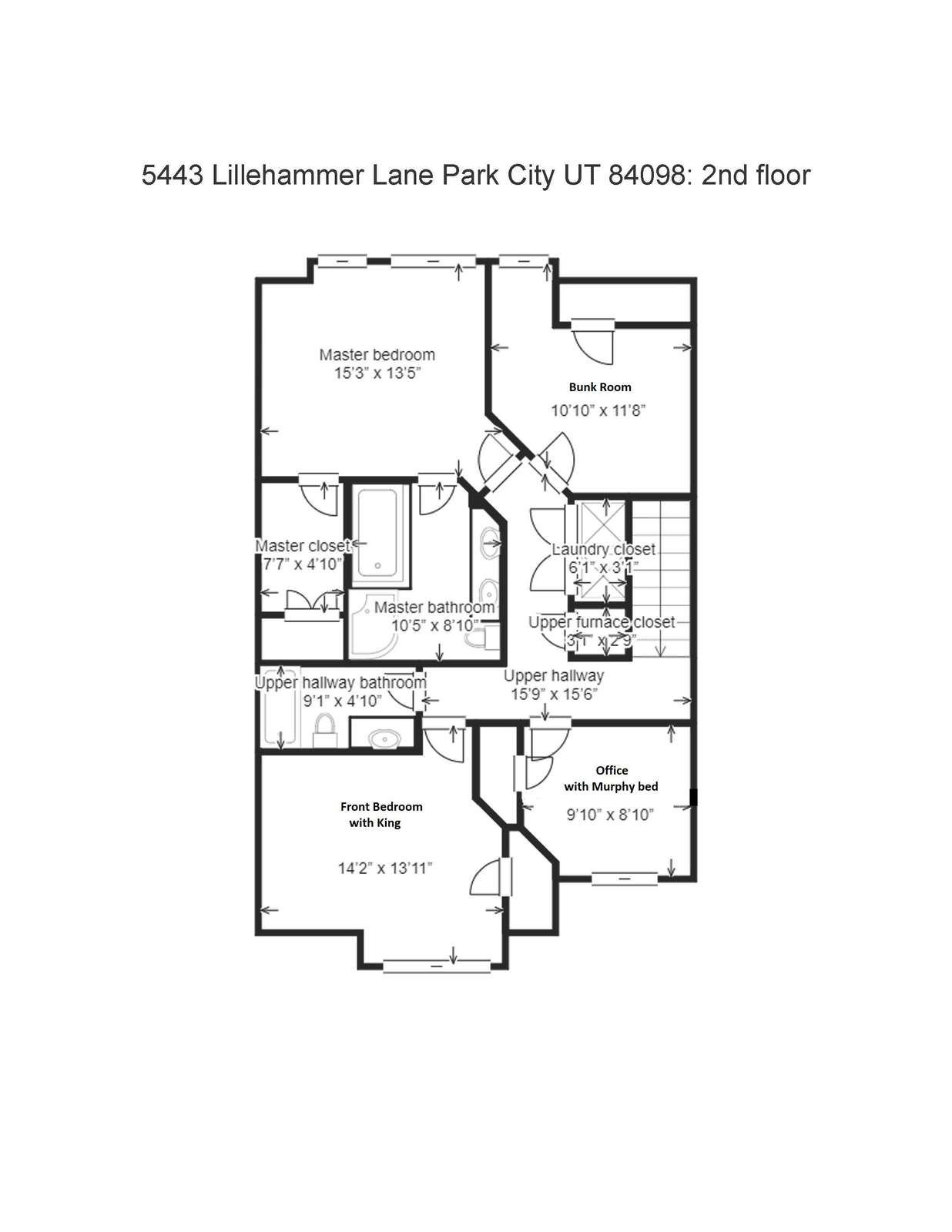 Third floor plan