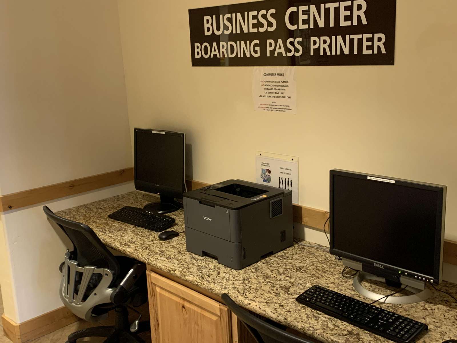 Office space available in clubhouse