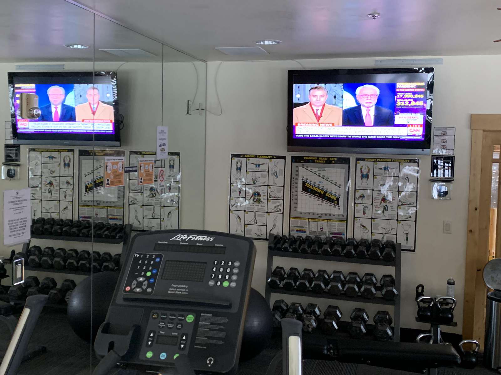Clubhouse fitness center